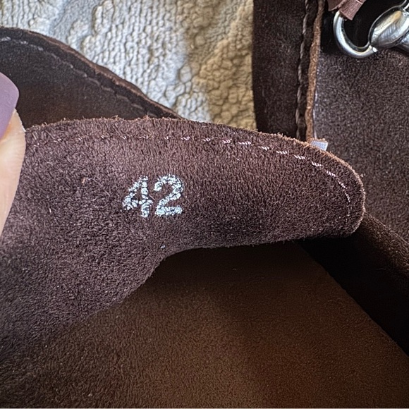 GUIDO driving loafer chocolate brown suede leather 2409 42 / 10 main image 12
